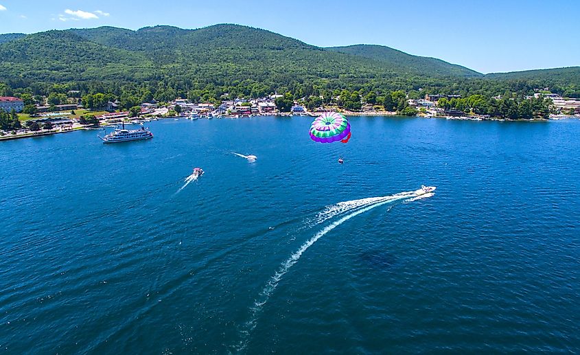 The beautiful Lake George, New York