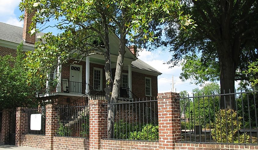 The historic Price House dates to 1830 and was built shortly after the Camden fire of 1829 burned many of the homes and businesses on Broad Street.