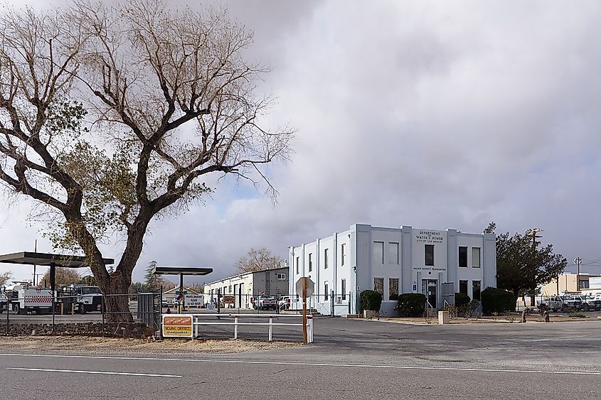 LADWP Mojave District Headquarters from southeast