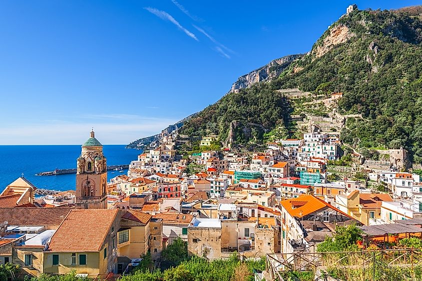 Amalfi cityscape.