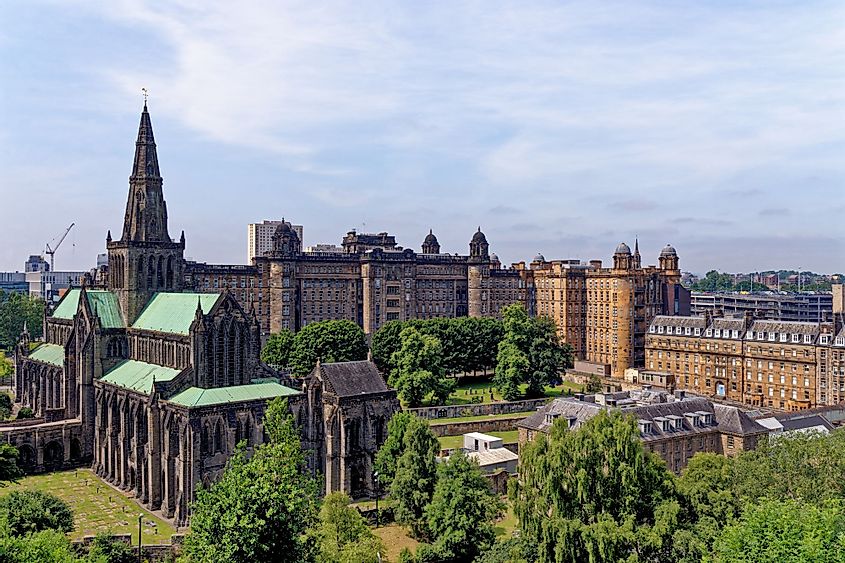 Glasgow Cathedral in Glasgow, Scotland, United Kingdom