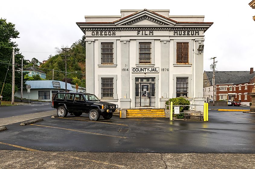 The Oregon Film Museum which was used in the 1980s movie, The Goonies.