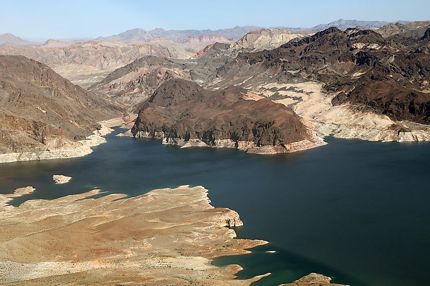 Lake Mead with drought