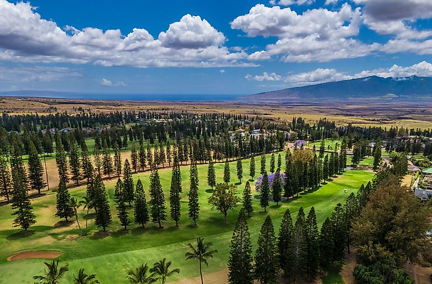 Pukalani Country Club on Maui, Hawaii.