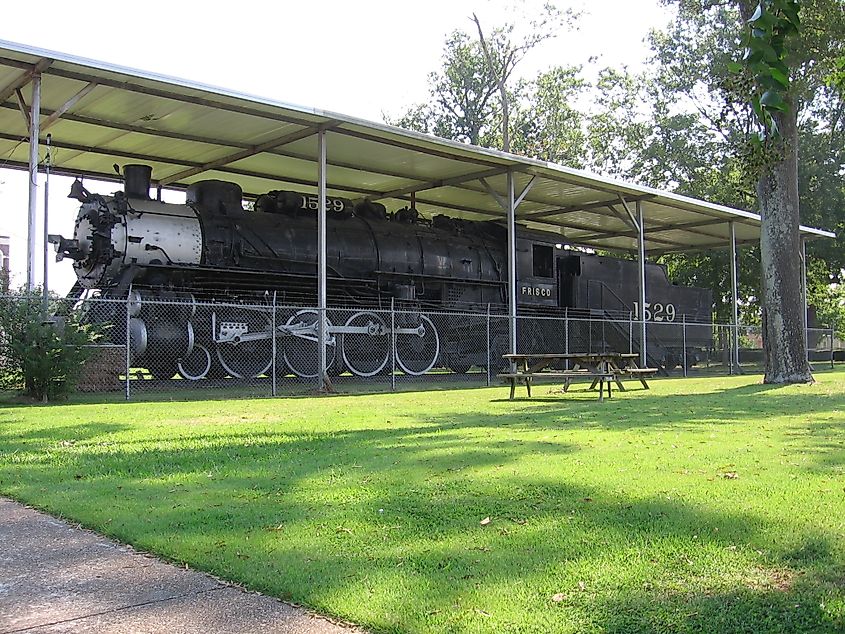 Frisco Park, Amory, Mississippi.