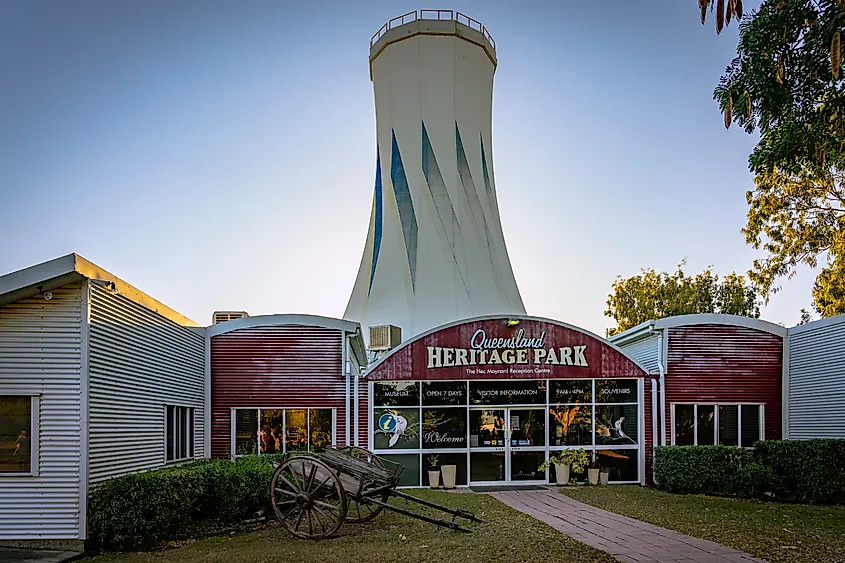 Queensland Heritage Park building. 
