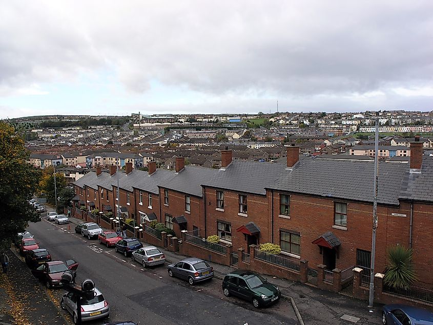 The Bogside area of Derry.