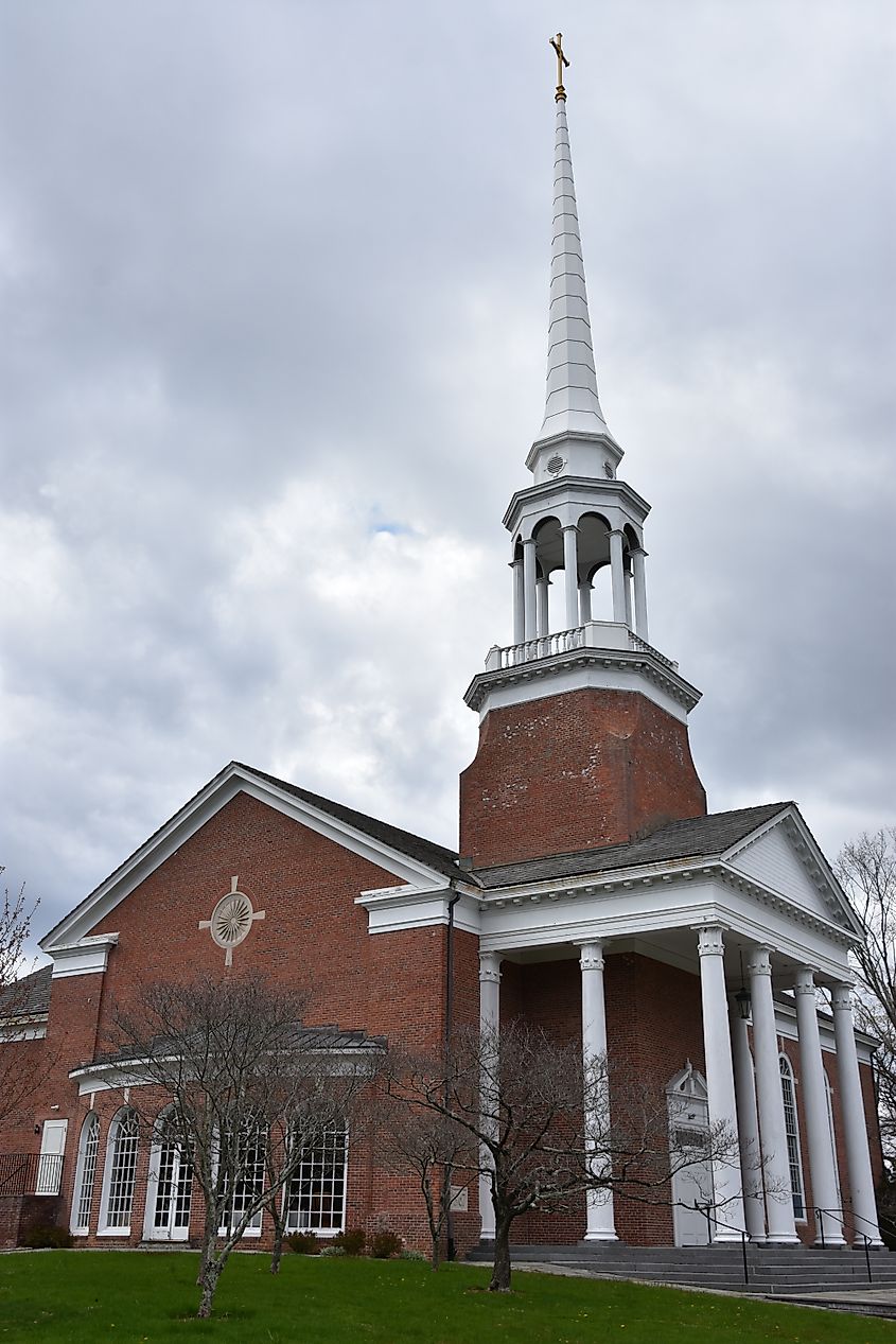 Ridgefield, Connecticut. Editorial credit: Ritu Manoj Jethani / Shutterstock.com