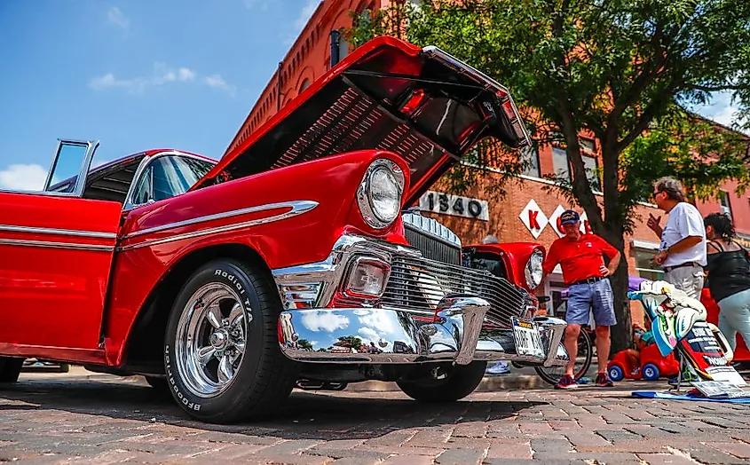 Cruise Nite in Kearney, Nebraska.