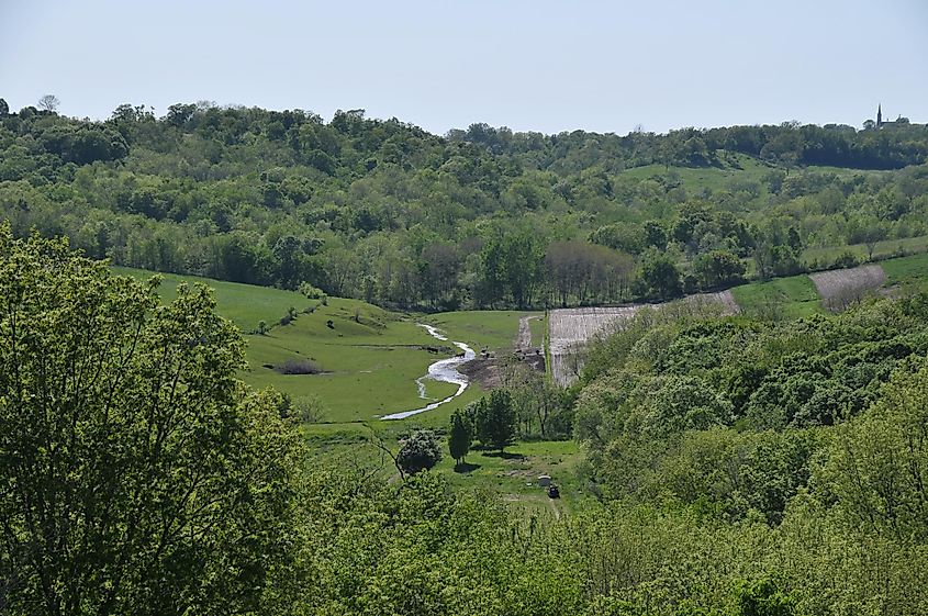 Park Farm Winery in Asbury, Iowa. 