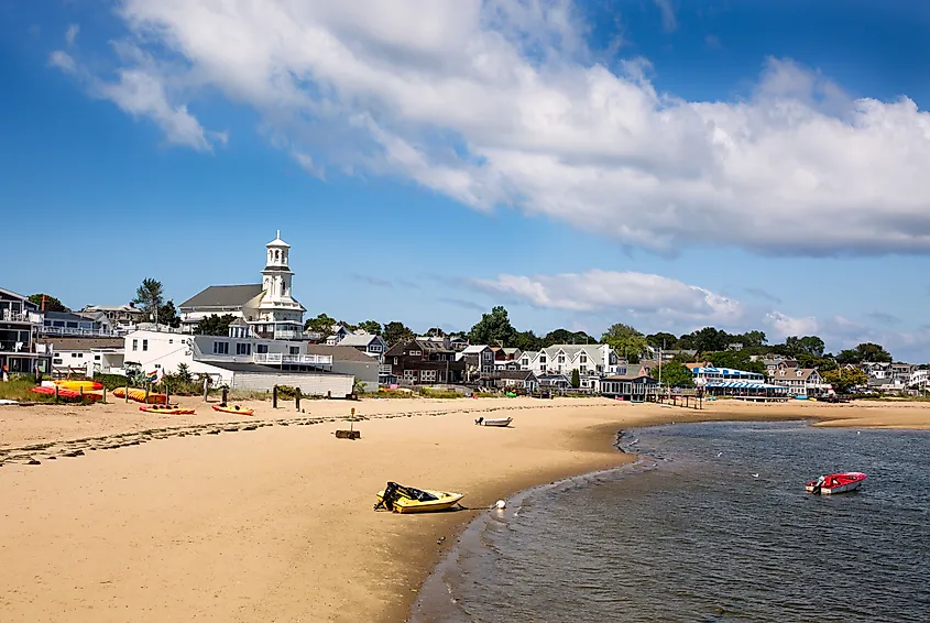 The stunning beach of Provincetown, Massachusetts