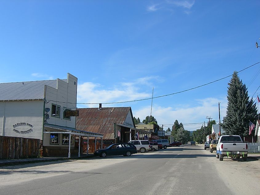Downtown Idaho City, Idaho