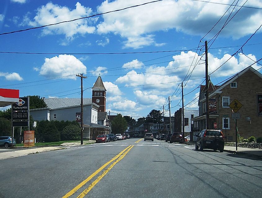 Nesquehoning, Pennsylvania. Image credit: Mr. Matté, CC BY-SA 4.0, via Wikimedia Commons.