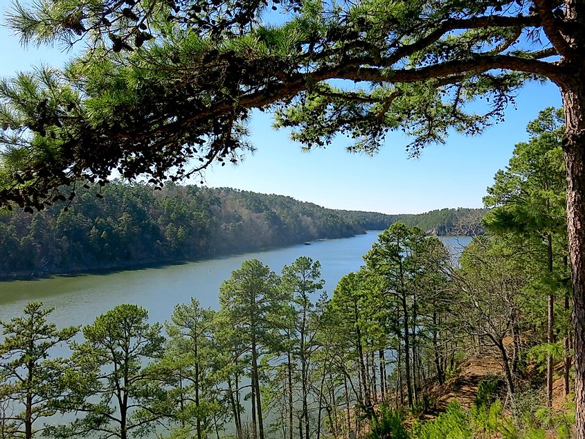 Lake Greeson in Arkansas