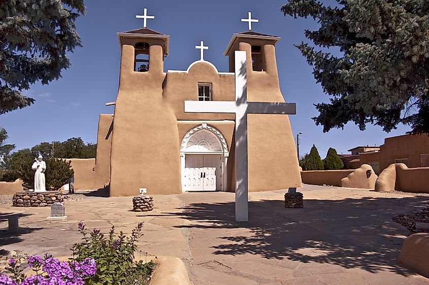 San Francisco de Assisi church in Rancho de Taos, New Mexico