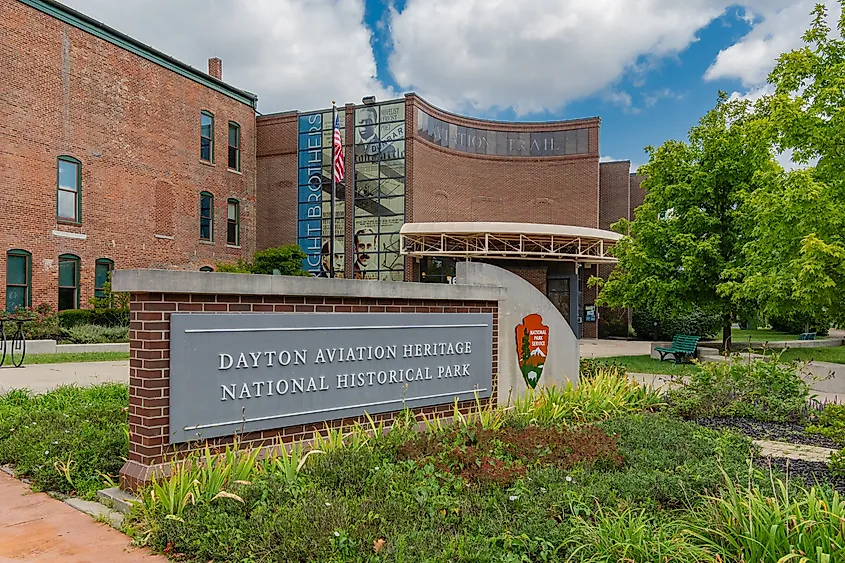 Dayton Aviation Heritage National Historical Park, the location of the Wright Cycle Company.