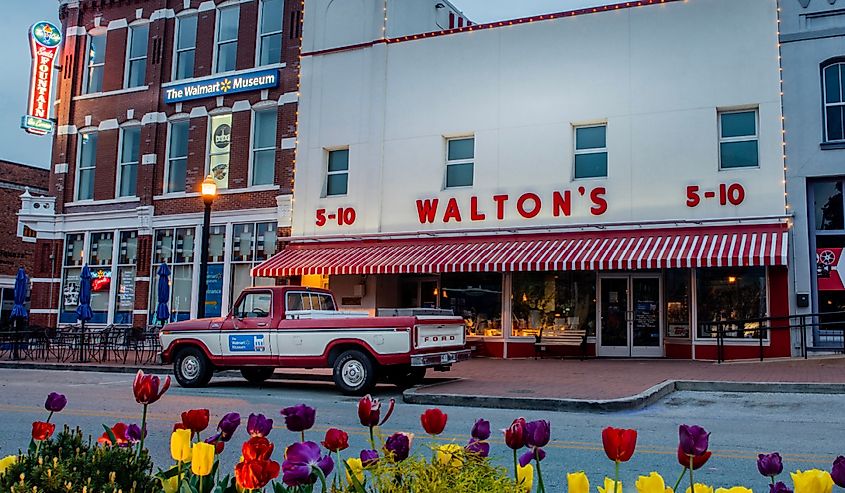 Downtown Bentonville, Arkansas