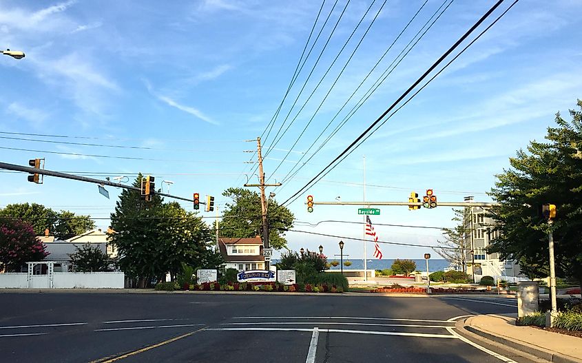 A scene from Chesapeake Beach, Maryland.