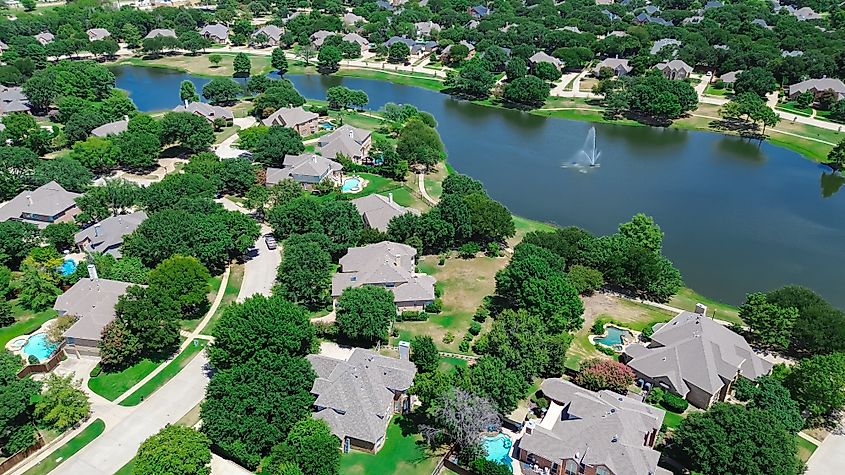 Keller, Texas, suburb of Dallas