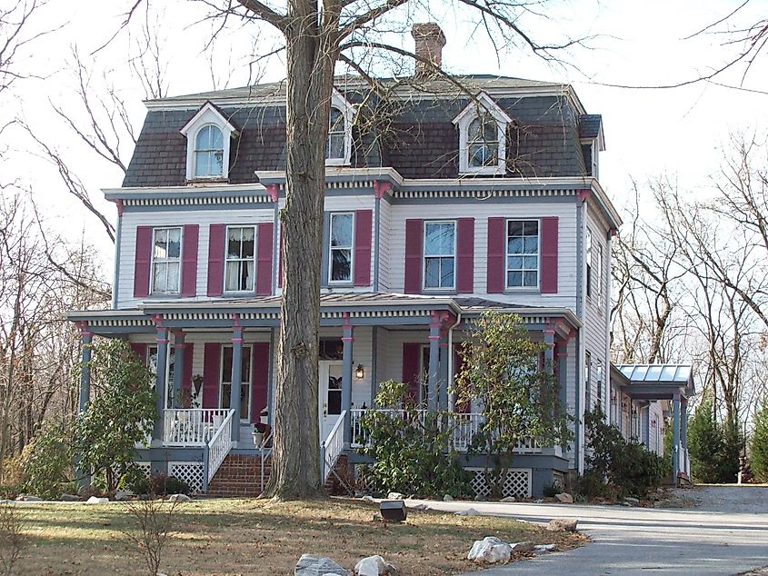 Savage Mill Manor House in Savage, Maryland.
