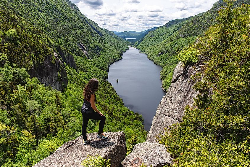 The spectacular Adirondack Mountain region of New York.