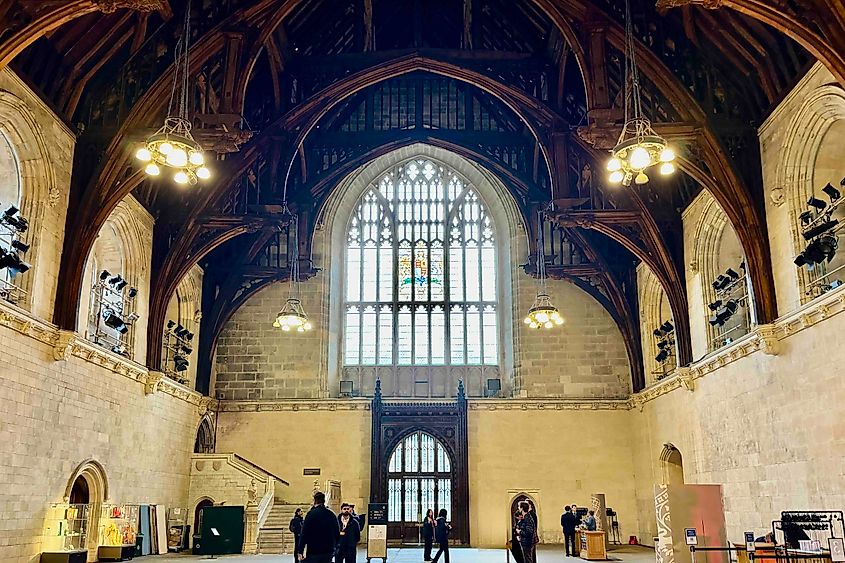 Houses of Parliament London Westminster Hall Image credit Bryan Dearsley