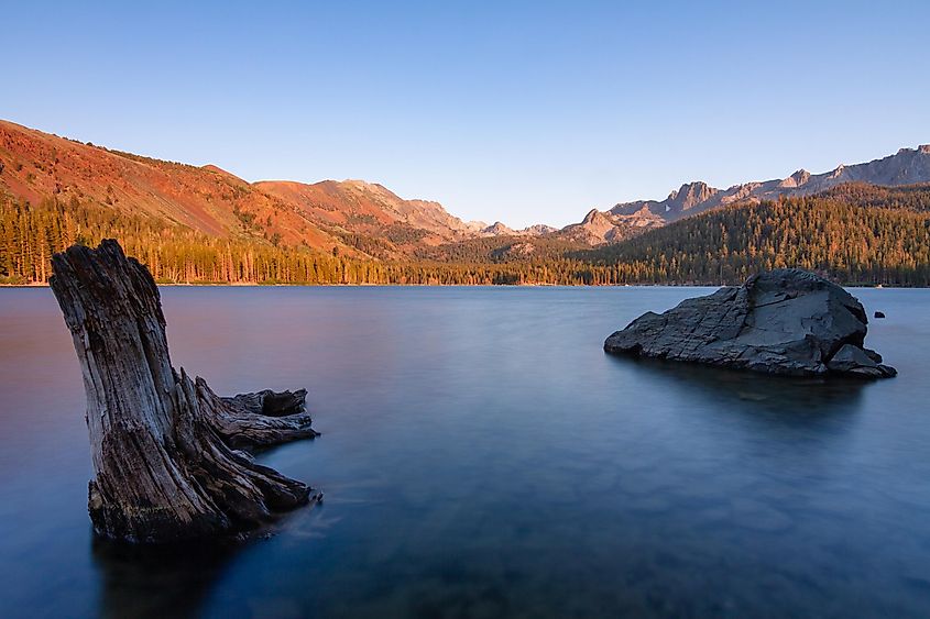 Lake Mary in Mammoth Lakes basin