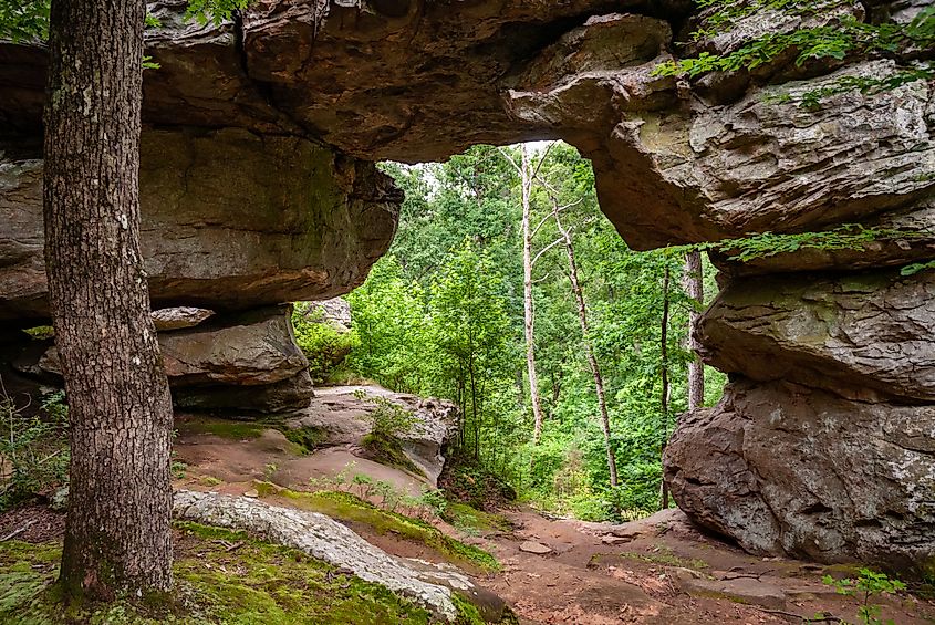 Petit Jean State Park in Arkansas 