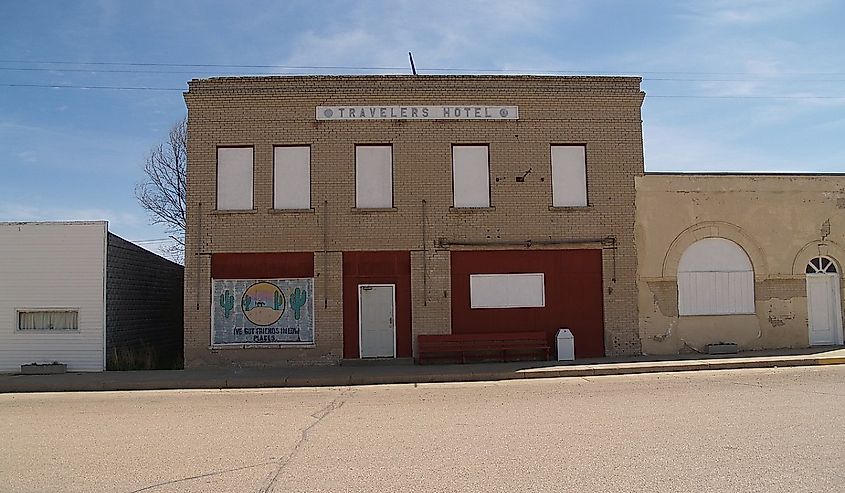 The Travelers Hotel in Noonan, North Dakota