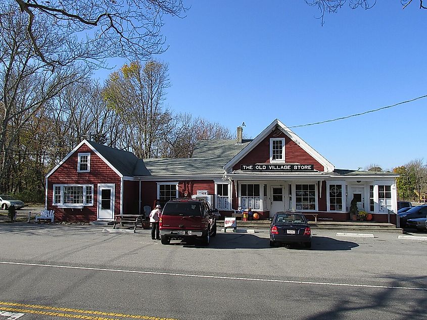 The Old Village Store, West Barnstable, Massachusetts.