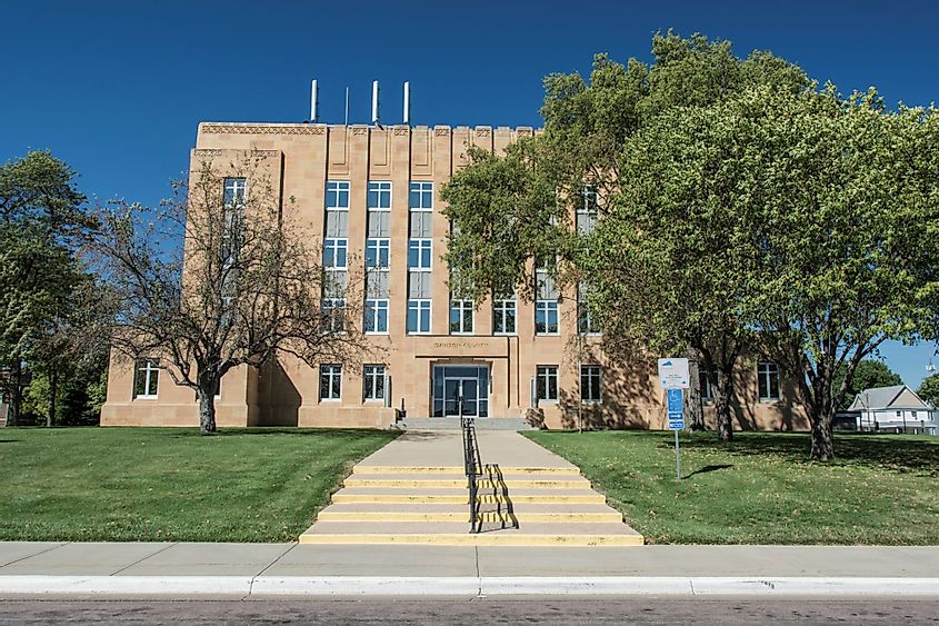 Davison County Courthouse in Mitchell, South Dakota
