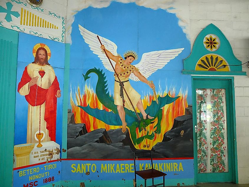 Church in South Tarawa, Kiribati