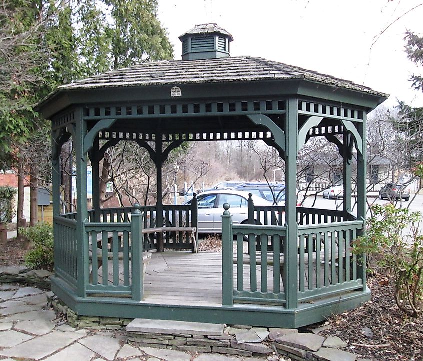 Tivoli Commons gazebo, Tivoli, New York