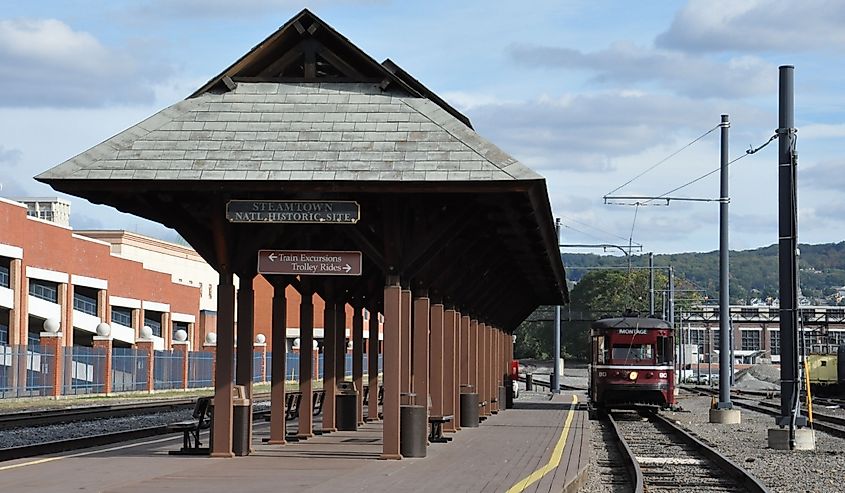 Electric City Trolley Museum in Scranton, Pennsylvania