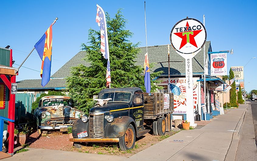 Scenic Seligman on Route 66 in Arizona