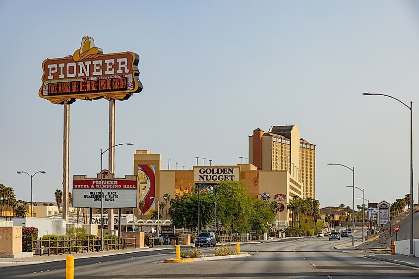 Exterior view of the Golden Nugget Laughlin Hotel & Casino