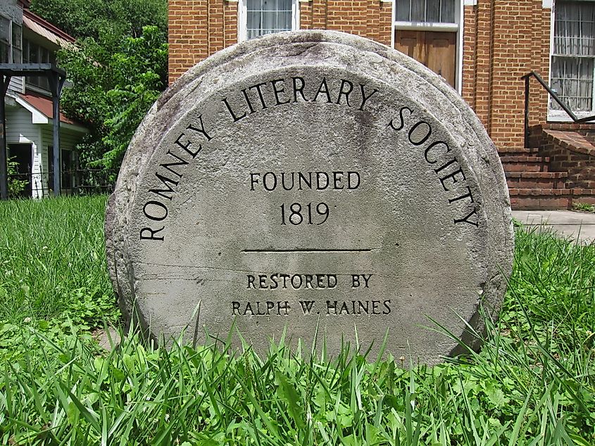 The Literary Hall in Romney, West Virginia