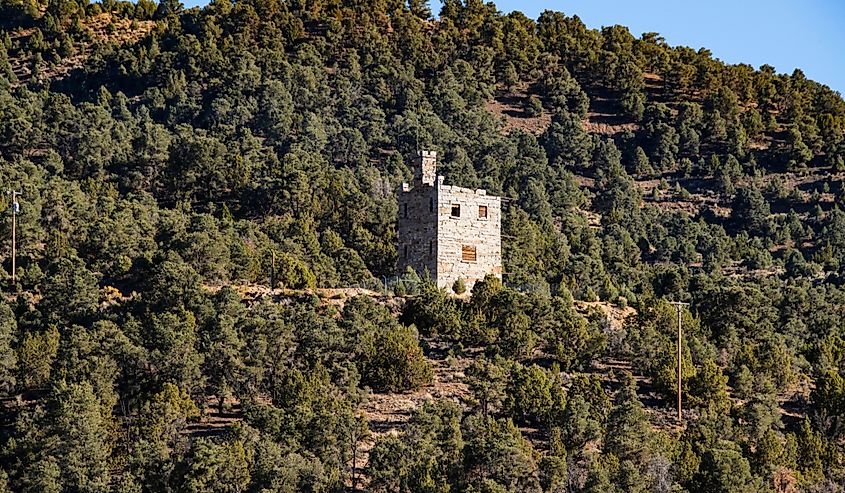 Stoke's Castle, Nevada, Austin.