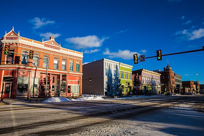 Downtown Leadville, Colorado.