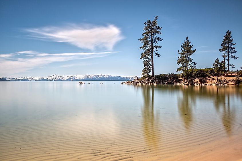 Lake Tahoe view at D.L. Bliss State Park
