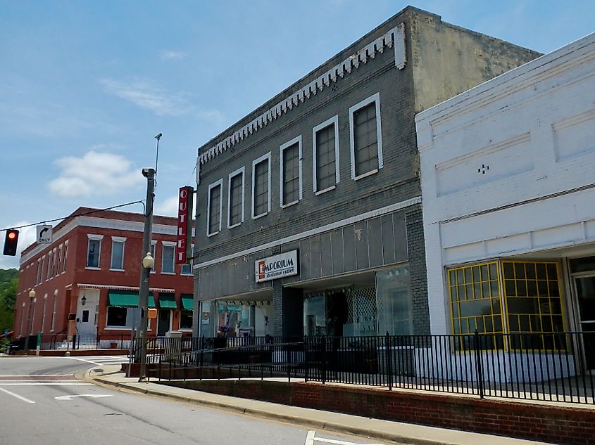 Town of Manchester, Georgia.