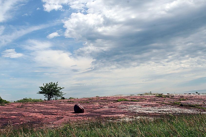 Jeffers Petroglyphs in Minnesota.