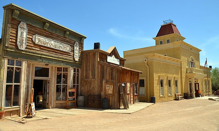 A vintage store at Old Tucson