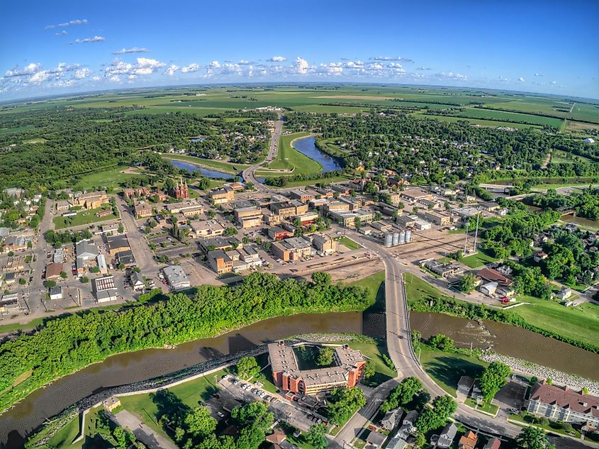 Crookston is a small Town in the grasslands of the Northwestern Minnesota on the Red Lake River