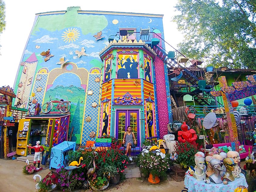 The Courtyard of Randyland.