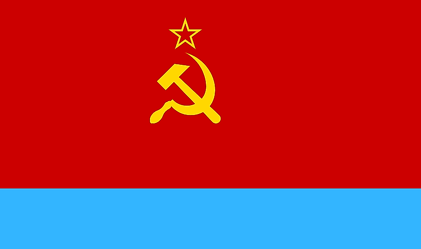 Flag of the Ukrainian Soviet Socialist Republic