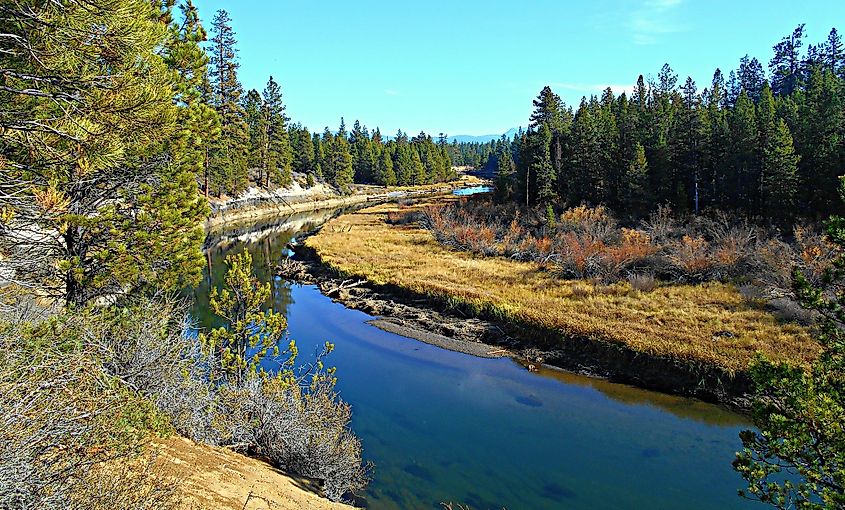 La Pine State Park near La Pine, Oregon