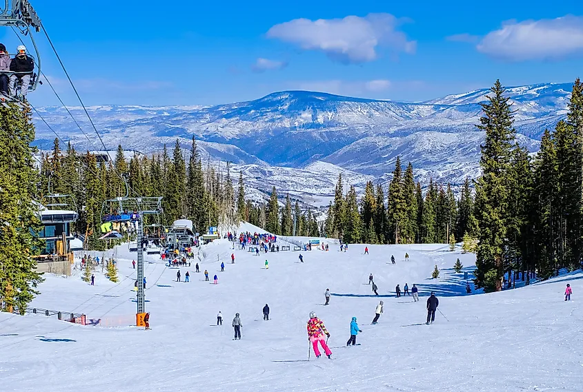 Ski resort in Aspen