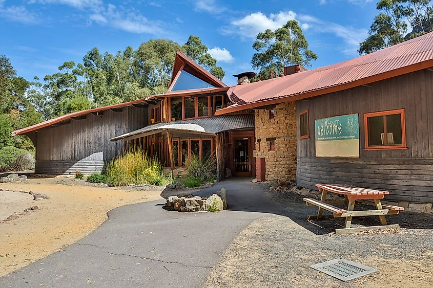 Brambuk Cultural Centre in Halls Gap, Victoria.