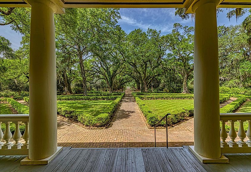 Rosedown Plantation in St Francisville, Louisiana